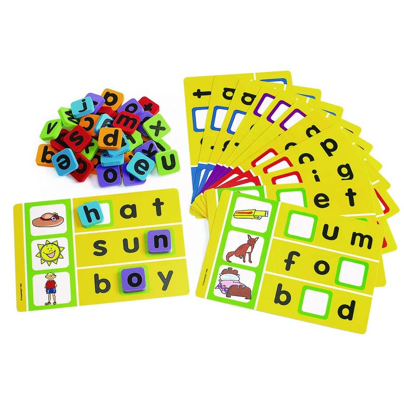 Excellerations Phonics Spelling Game for Kids and Classrooms Classroom Activity (12 Game Boards) (Item # PSG) - Image 1